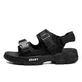 Breakj Summer New Beach Shoes Light And Breathable Comfortable Trend Sandals Men Wear Cold Slippers Outside The Thick