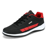Autumn And Winter New Leather Leisure Sports Men's Shoes Simple Fashion Fashion Shoes Outdoor Light Running Men's