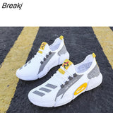 Men Sneakers Mesh Breathable Running Shoes All-match Vulcanized Shoes Male Shoes Cozy Athletics Trainer Shoes Walking