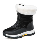 Breakj Boots Women's Shoes 2023 New Plus Thick Autumn Winter Women's Boots Sports Leisure Warm Cotton
