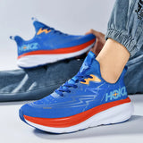 Breakj Running Shoes Men Light Burst Thin-Singing Fitness Leisure Marathon Network Breathable Couple