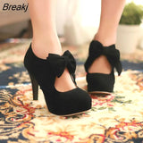 Women's leather stiletto heels 2023 New High Quality Shoes Classic Black Pumps Shoes plus size for Office Ladies Shoes