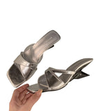 Breakj Chinese Slope And Cool Slippers Women 2025 Summer New Fairy Style Design Sense Hedley