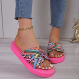 Flat Women's Shoes Beach Sandals Outdoor Casual Slippers Large Size Women Sandals Flip Flops