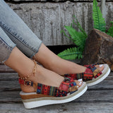 Breakj Summer New Women's Shoes Eaby Comfortable Thick-Soled Sandals 40-43 Light-Bottomed Buckle With Fish Mouth Sandals