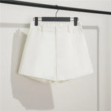 Breakj Spring And Summer Shorts Female Autumn Summer 2024 New High Waist Khaki Boot Pants Are Versatile With A Thin Korean Version Of Wide Leg
