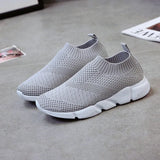 women's sneakers Vulcanized Shoes Sock Sneakers Women Slip On Flat Shoes Women Plus Size Loafers ladies