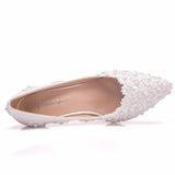 Breakj Spring Side Thin Heel Single Shoes Spring Shoes 2023 New Female Fragrant Style College Lace High