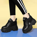 Vulcanized Shoes Women's Shoes Solid Color Ladies Platform Shoes 2023 Mesh Women's Sports Comfortable Breathable