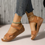 Breakj Sandals New Color Thick-Soled Fashion Sandals Large-Size Women's Shoes Magic With Light Women's