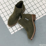 Shoes Women Fashion Thick Sole Ankle Boots Comfortable Plus Size Snow Boots for Women Female Platform Boots Botas De