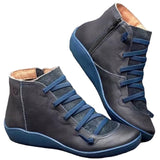 Breakj Autumn And Winter New Women's Boots Large-Size Leisure Short Boots Flat Bottom Women's Casual Single