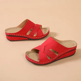 Size Stitches, Slippers, Women's Shoes, Sandals, Sandals, Middle-Aged Mothers, Leisure Slippers, Women's
