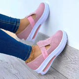 Women's Vulcanized Shoes Spring and Summer New Single Shoes Women's Sports Style Thick Bottom Single Shoes