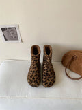 Breakj ~ Increase In Height ~ French Boken Wool Boots Women's Boots New Cotton Boots In Autumn And Winter