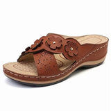 Women's Sandals Fashion Soft Durable Women Shoes Slip On Sandals Ladies Outdoor Comfty Shoes Female Flowers Sandalias