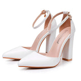 Breakj Heel Pointed Casual Women's Single Shoes 2023 New Spring Women's Shoes Shallow Foot Fashion Comfortable High