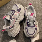 Breakj Shoes Women's Spring Summer 2025 New Thick Soles To Increase The Breathable Leisure Mesh