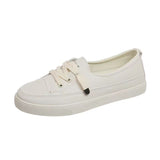 Breakj Shoes Women 2025 Spring New Board Shoes Leather Small White Shoes Women Korean Version Of Women's