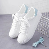Breakj White Shoes Women In The Spring And Autumn Of The New Female Shoes Students Flat Tide Shoes Spring And Autumn Sports Leisure
