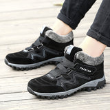 Breakj Heightening Couple Snow Boots Winter Plus Velvet Warm Men And Women Outdoor Cotton Shoes Warm Sports