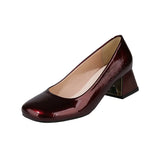 and Autumn Women's Shoes Fashion Square Toe 2022 New High Heels Casual Large Size Versatile Party Shallow