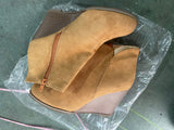 Breakj Autumn And Winter New Flat Bottom Slope And Short Boots Women Retro Horse Chelsea Boots Large Size Women's