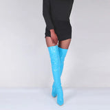 Breakj And Winter New Fashion Personality Over The Knee Size Women's Boots
