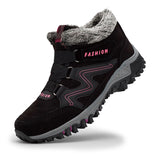 Breakj Heightening Couple Snow Boots Winter Plus Velvet Warm Men And Women Outdoor Cotton Shoes Warm Sports