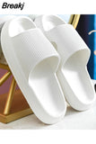 Slippers for Women Summer Thick Platform Sandals Wedges Indoor Bathroom Non-slip Slides Ladies Men Slides Beach Woman