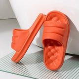 Candy Color Platform Women's Home Slippers 2022 Soft Massage Soles Non Slip Sides Woman Indoor Flat Flip Flops