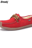 Women's 2023 Fashion Cotton Peas Shoes Socofy Velvet Casual Shoes Lace Up Flats Shoes Non Slip Women Loafers Zapatos