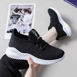 Women Casual Shoes Fashion Breathable Walking Mesh Flat Shoes Woman White Sneakers Women 2024 Tenis Feminino Female