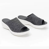 Women Sandals 2023 New Summer Sandals Soft Bottom Wedges Chaussure Femme Casual Low Heels Summer Shoes For Women Slippers