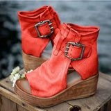 Sandals Summer High-Heeled Heel Sandals Women's 2024 New High-Heeled Thick-Soled Fish Mouth Sandals Size