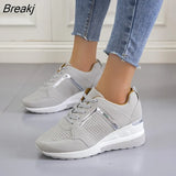 Women Breathable Casual Shoes Outdoor Light Sports Shoes Casual Walking Platform Ladies Sneakers Zapatos