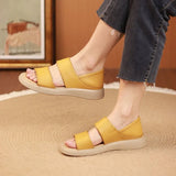 Breakj Roman Shoes Sandals Rubber Flat-Soled Cool Slippers Women's Singles Women's Casual Women's