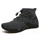 Breakj New Four-Season High-Size Outdoor Couples Outdoor Hiking Flying Shoes Hiking Shoes Hiking Shoes Men's T-Walking