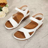Breakj Sandals New Color Thick-Soled Fashion Sandals Large-Size Women's Shoes Magic With Light Women's
