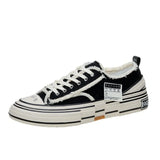 Breakj Wu Jianhao Co-Smoored Red Canvas Shoes Thick Soles Low-Top Beggar Shoes New Women's Shoes In
