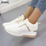 Women Breathable Casual Shoes Outdoor Light Sports Shoes Casual Walking Platform Ladies Sneakers Zapatos