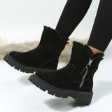 Breakj Snow Boots Women's 2025 Winter New Velvet Women's Shoes To Keep Warm