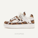 Breakj Shoes / Destruction Of Aesthetics Retro Leopard Trendy Shoes Casual Shoes Men's Shoes Men's Shoes Men's And Women's Same Couple