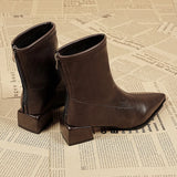 Breakj Sharp-Headed Short Boots Women's Boots 2025 New Autumn And Winter High And Fry Street Korean Small Ankle