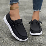 2024 New Large-Size Casual Single Shoes For Women With Flat Soles And Low-Top Love