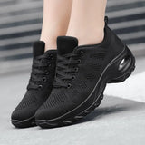Casual Women Shoes Heighten Comfortable Mesh Breathable Walking Ladies Shoes Air Shoes Sneakers Women Thick