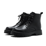 Breakj Zipper Short Boots Men's Platform Spring And Autumn Single Shoes 2023 New Martins Ins Trendy Versatile Show Thin