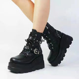 Breakj Po And Martin Boots Women 2025 Autumn And Winter New Thick Bottom Size Fashion Short