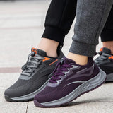 Breakj And Winter Comfortable Casual Walking Mother Shoes Fashion Mesh Breathable Women's Shoes And Strong Old Man Shoes Men's