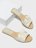 Breakj Large Size 2025 Summer New Fashion Lady Flat-Bottomed Slippers African